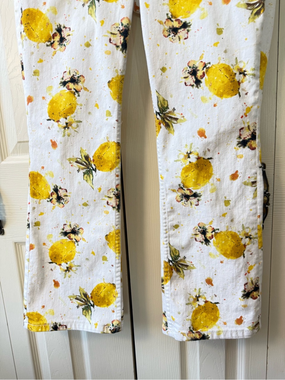 Pilcro Anthropologie Lemon Grove High-Rise Cropped Bootcut Jeans Women’s Size 31 - Picture 4 of 11
